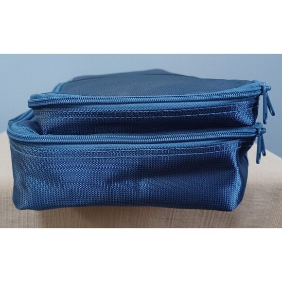 VINTAGE CROP-IN-STYLE ZIPPERED ART CRAFT ORGANIZER TOTE CASE - Picture 7 of 12